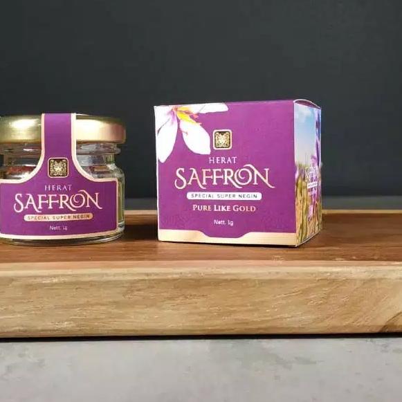 

❃ BUNGA SAFFRON / 1 GRAM SAFFRON SAFRON GRADE 1 TERBAIK DUNIA ❀