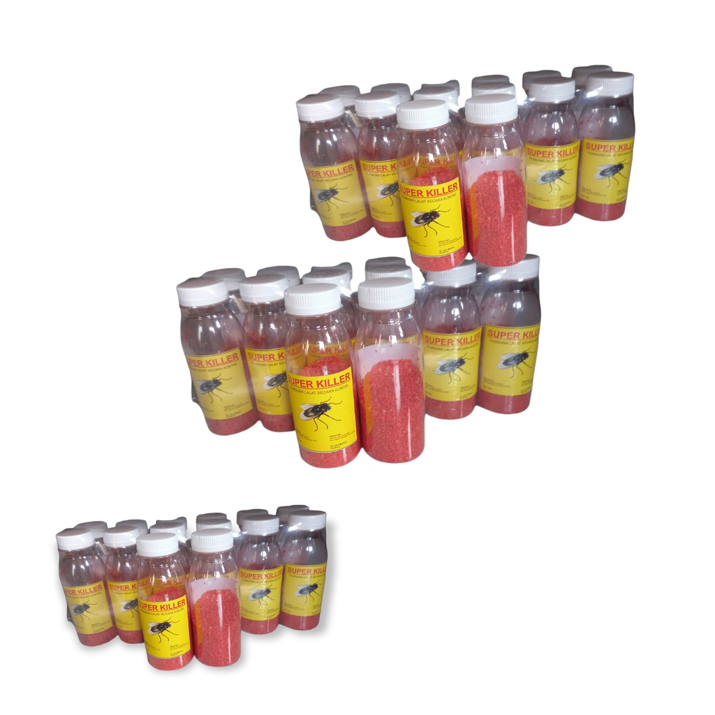 Pembasmi lalat racun lalat super killer kemasan 30 gram racun lalat ampuh