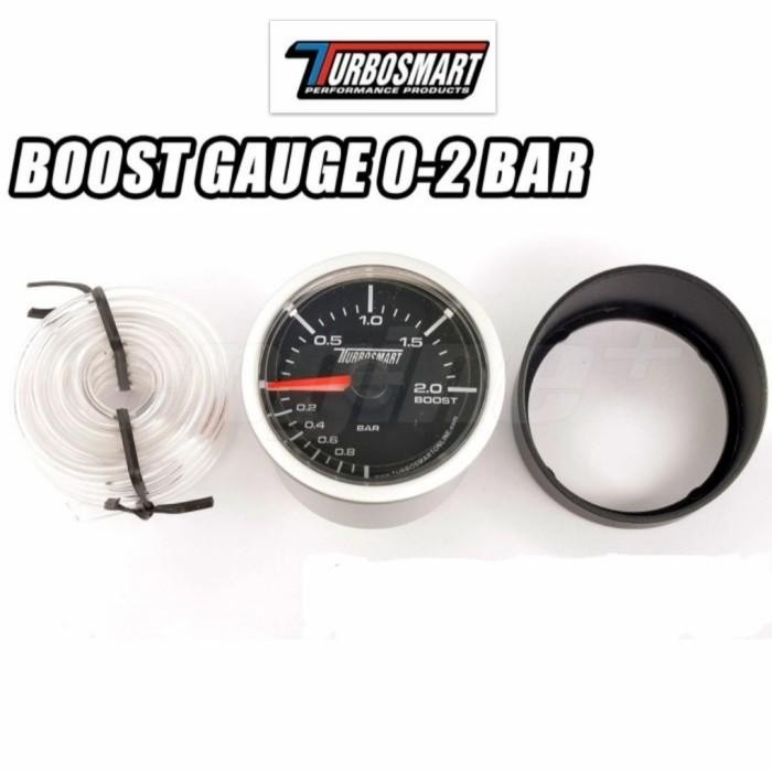 BOOST METER TURBOSMART 2 BAR 52MM TURBO GAUGE ANALOG