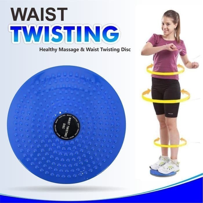 Jogging Trimmer Waist Twisting Magnetic / Alat Olahraga Putar Pelangsing Tubuh Pengecil Perut Pengencang Bokong / Piring Senam Body Trimmer Senam Fitness Jogging