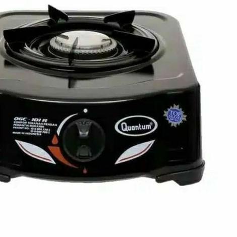 ֍ Quantum kompor satu tungku quantum QGC 101R hitam dan putih ➵