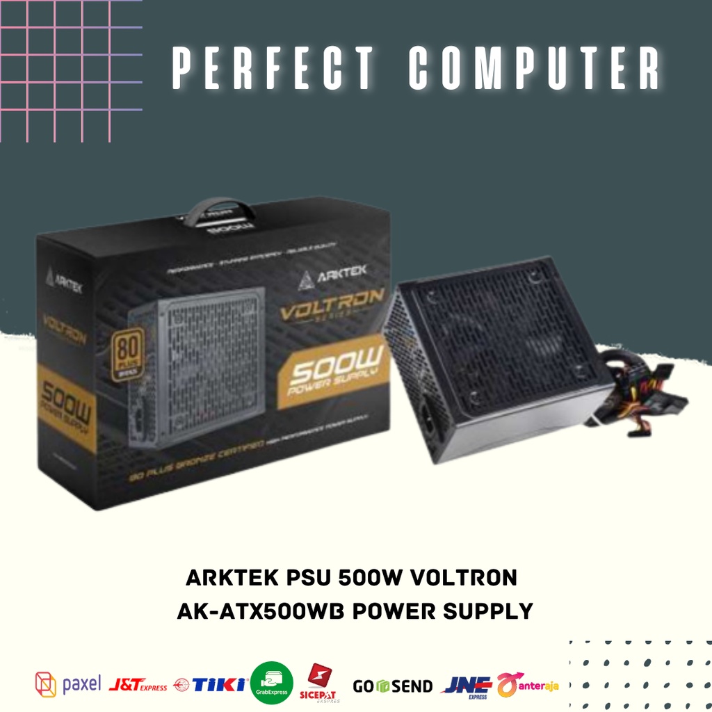 ARKTEK PSU 500W VOLTRON AK-ATX500WB POWER SUPPLY