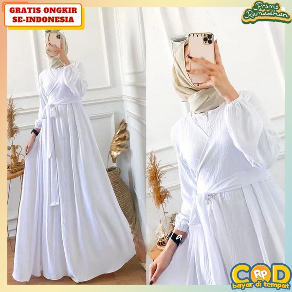 Dress Syari Murah Baju Ghamis Import Gsmis Kondangan Pesta Gamis Wanita Import Gmis Muslimah Polos B