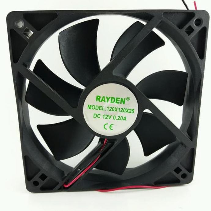 fan dc 12v rayden kipas pendingin ukuran 120x120x25 PCXUJA789 Segera Dapatkan