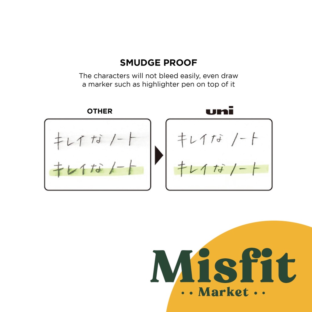 

RB Uni Nano Dia SMUDGE PROOF Lead REFILL 0.3 0.4 0.5 0.7 0.9 mm Mechanical Pencil