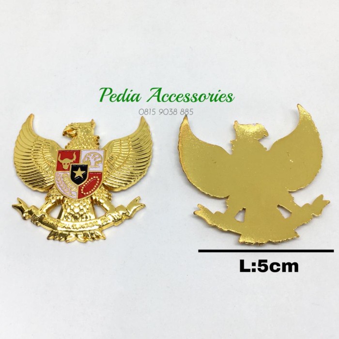 Pin Jas Pin Burung Garuda/ Pin Garuda Indonesia Polos