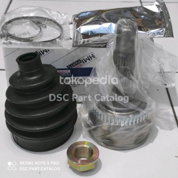 Cv joint as roda Luar kia Rio All New Rio Manual Limited