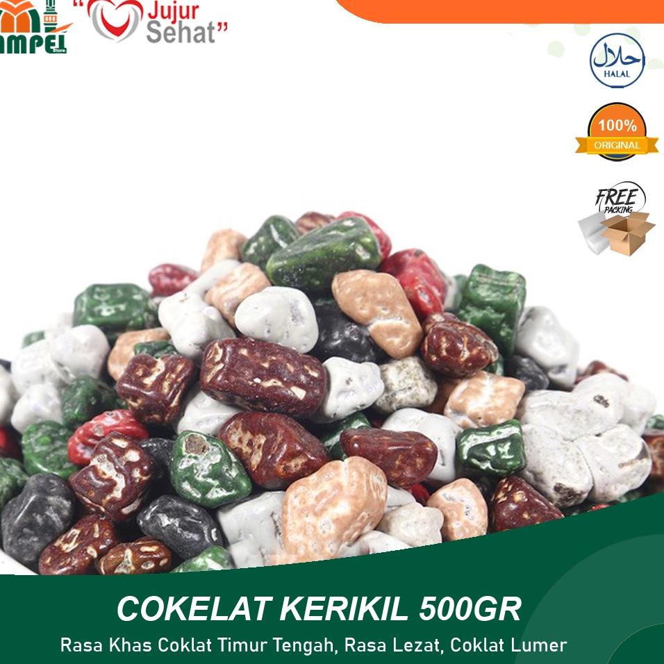 

֍ Cokelat Kerikil Turki Premium 500gr Manis Lumer Crunchy Kualitas Cocok Untuk Souvenir & Buka Puasa ♥