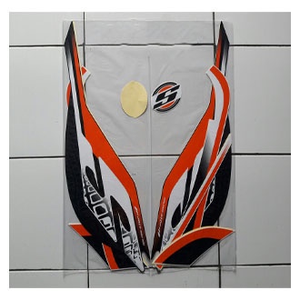 STIKER STRIPING LIST BODY HONDA SCOOPY SPORTY 2019|LIST STIKER STANDART SCOOPY SPORTY 2019