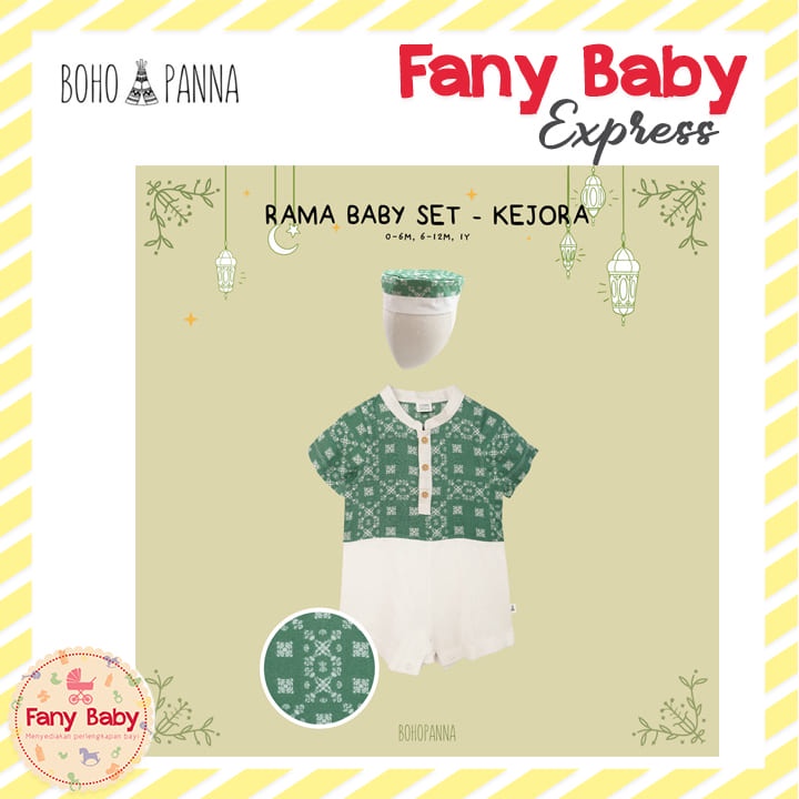 BOHOPANNA - RAYA COLLECTION - RAMA BABY SET