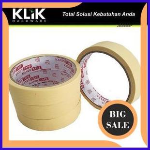 

parts Kandy Isolasi Kertas 1 Inch 24 mm x 15 yard Masking Tape Lakban Kertas 140ZZ3
