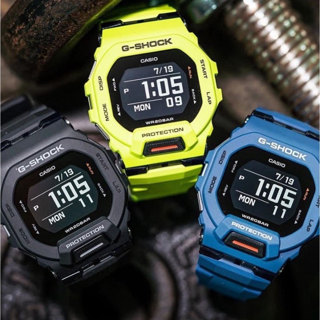 JAM TANGAN CASIO G-SHOCK G-SQUAD GBD-200 SERIES GBD-200-1 / GBD-200-2 / GBD-200-9