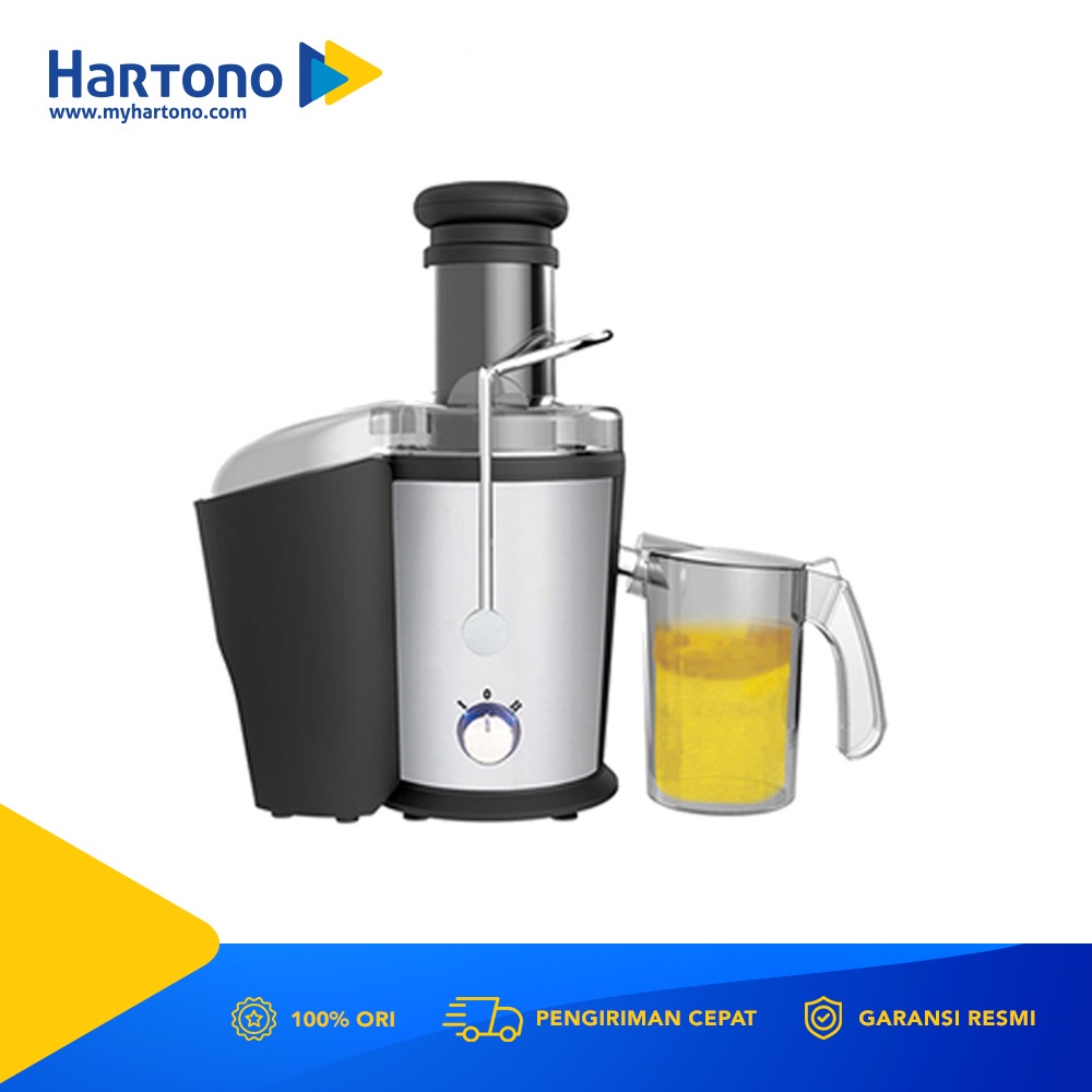 Maspion Juicer JE211 - Pengolah Buah dan Sayuran 1.1 Liter Stainless Steel