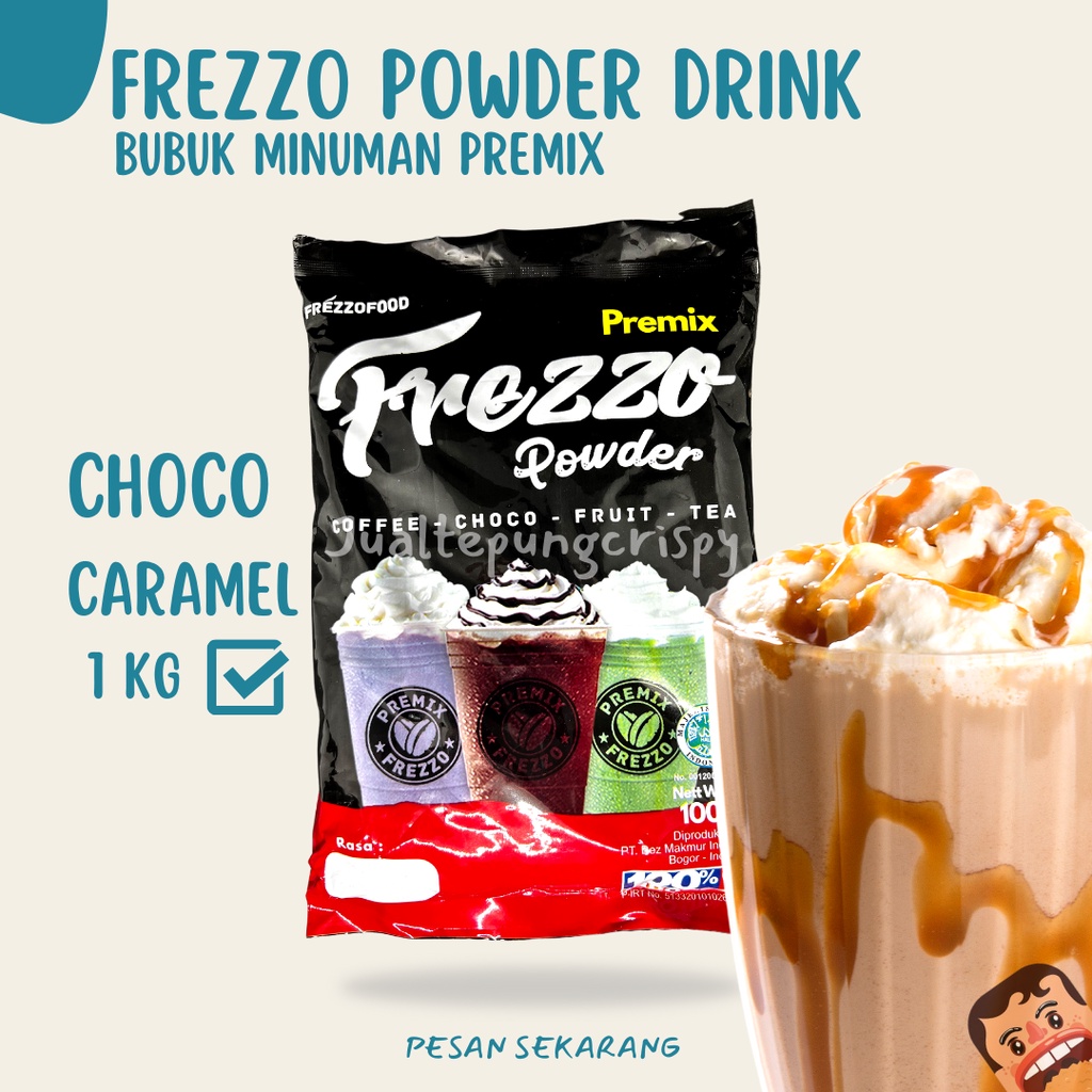 Frezzo Bubuk Minuman Rasa Coklat Karamel / Choco Caramel Powder 1 Kg