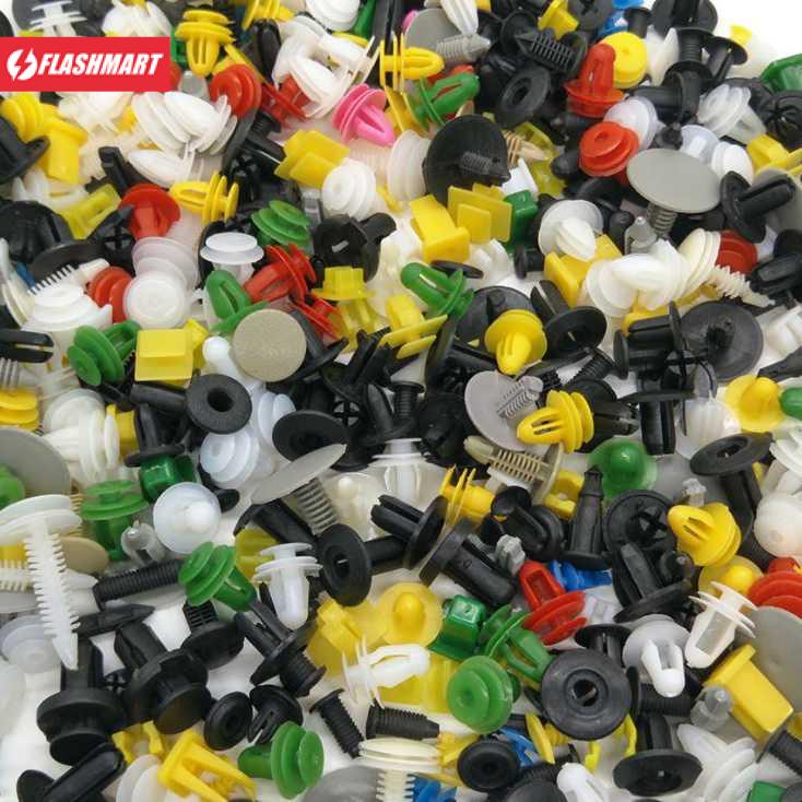 Flashmart Baut Rivet Mobil Universal 200 PCS - PE02