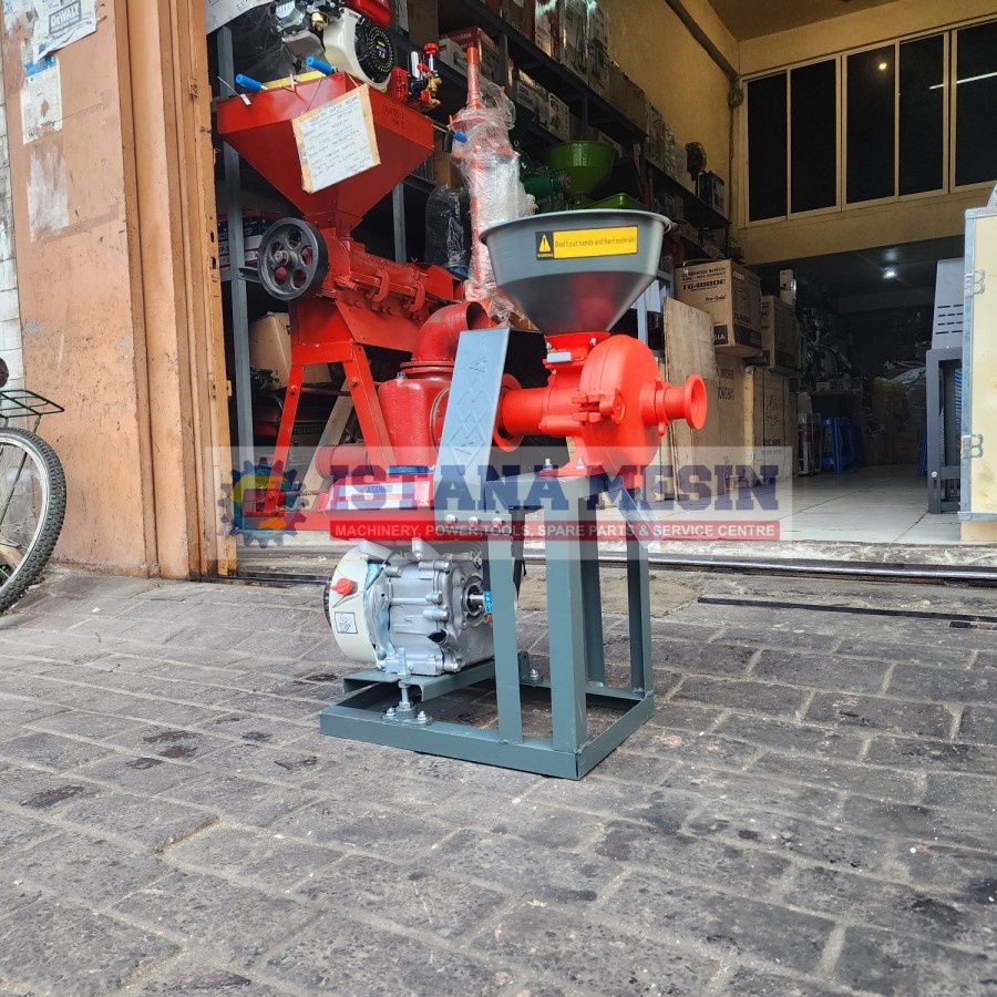 MESIN GILINGAN TEPUNG PENEPUNG BIJI KOPI GRINDER COMPLETE MESIN