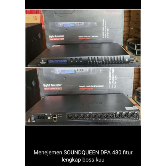 DLMS/MANAGEMENT SOUNDQUEEN DPA 480 FULL ORIGINAL SQ DPA480