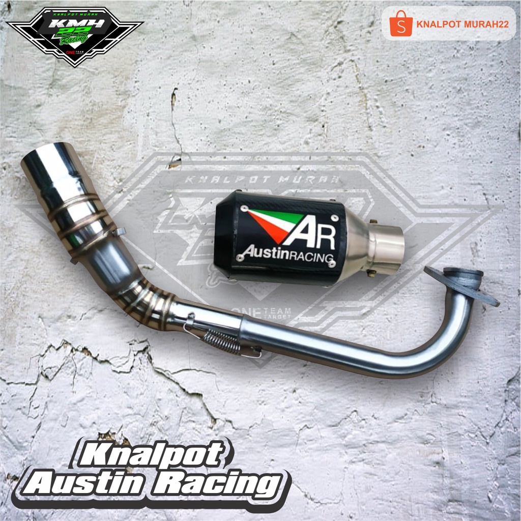 Knalpot Austin Racing Yamaha Aerox 155 - Nmax 155 knalpot berkualitas