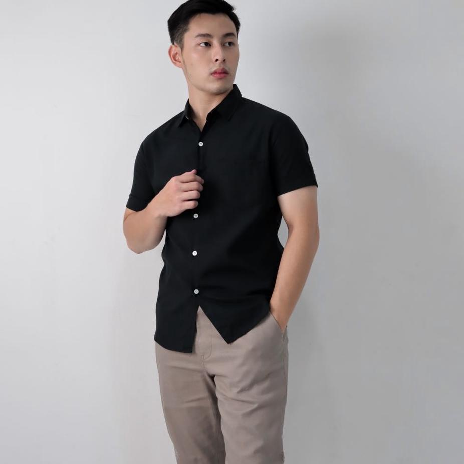 ☜ MSMO Kemeja Linen Pria / Kemeja Linen / Kemeja Casual / Kemeja Pria ➬