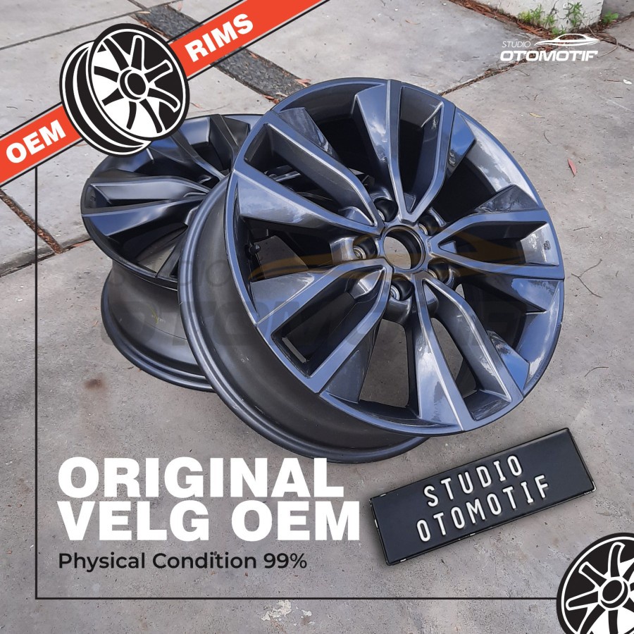 VELG ALL NEW HRV 2022 ORIGINAL OEM R18 PCD 5x114 CRV CIVIC CX5 INNOVA