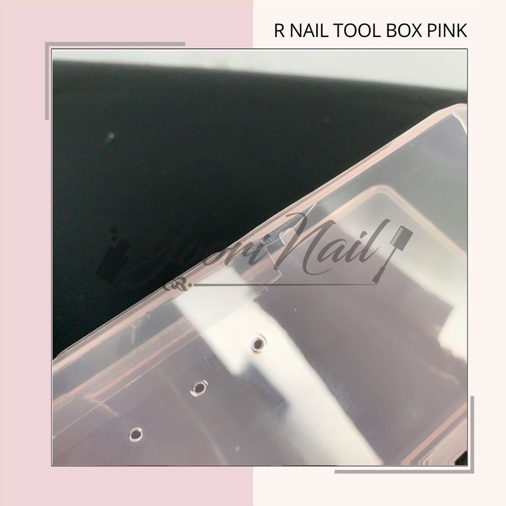 [REJECT PRODUCT] Nail tool box storage tempat penyimpanan alat nail art