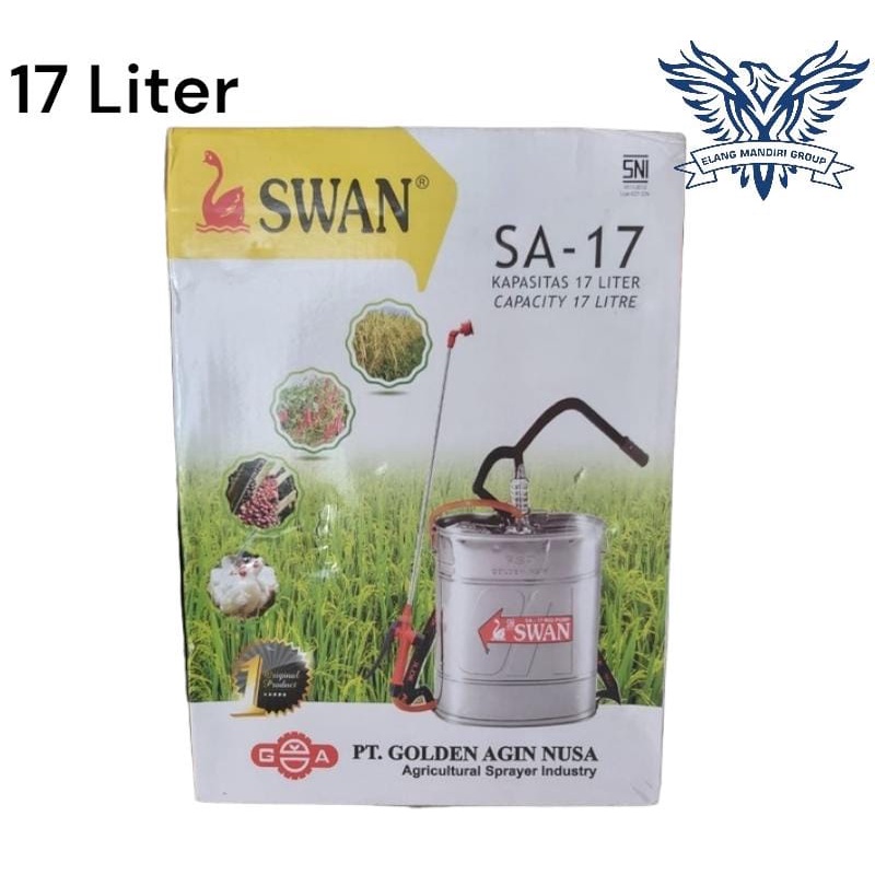 Sprayer SWAN SA 17 Liter Semprotan Hama Disinfektan Manual Asesoris Lengkap