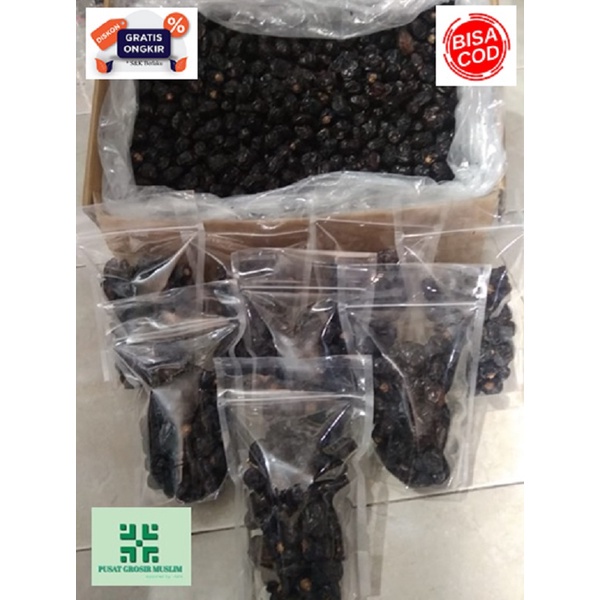 GROSIR KURMA AJWA ALIYAH MADINAH 500gr REPACK KING AJWA madinah ajwa premium kurma nabi