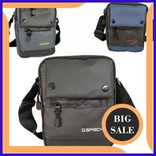 accessories tas selempang pria elegan qspeck 302 - tas kerja 140ZZ3