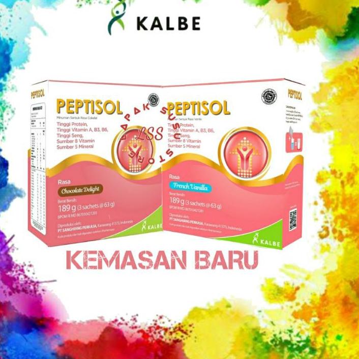 

♙ Peptisol gram - Tinggi Protein ♫