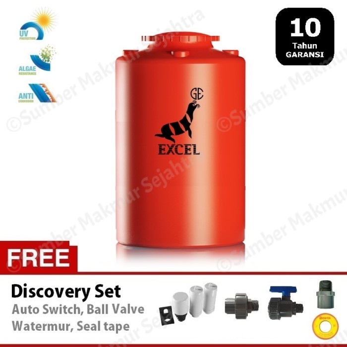Terlaris Torn Tangki Air / Tandon / Toren Excel 700 Liter - Al 700 (Al700)