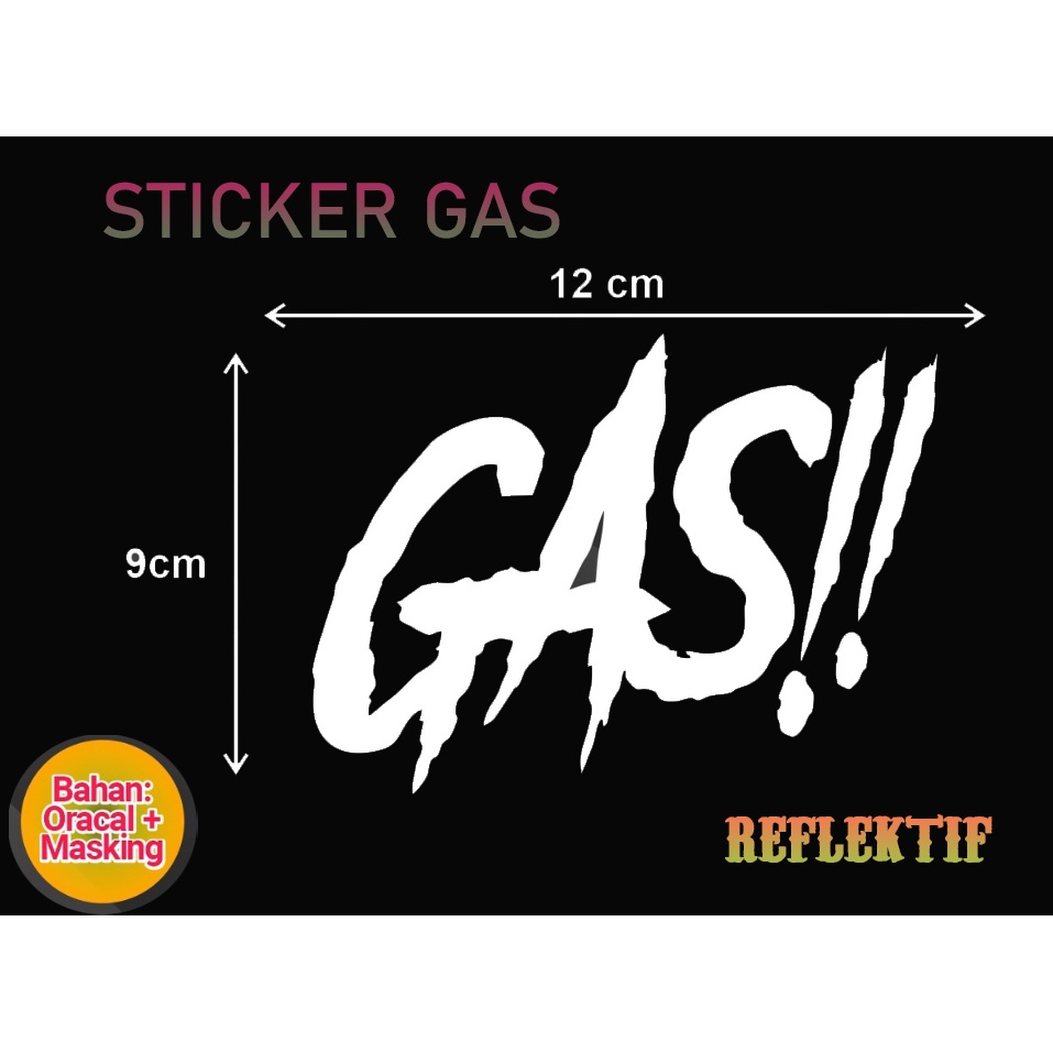 Stiker GAS Stiker cutting GAS Stiker Herex GAS Stiker viral GAS
