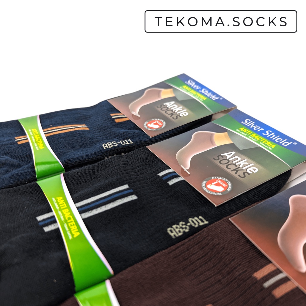 Kaos Kaki Kerja Kantoran Pria Anti Bakteri by Tekoma x Silver Shield