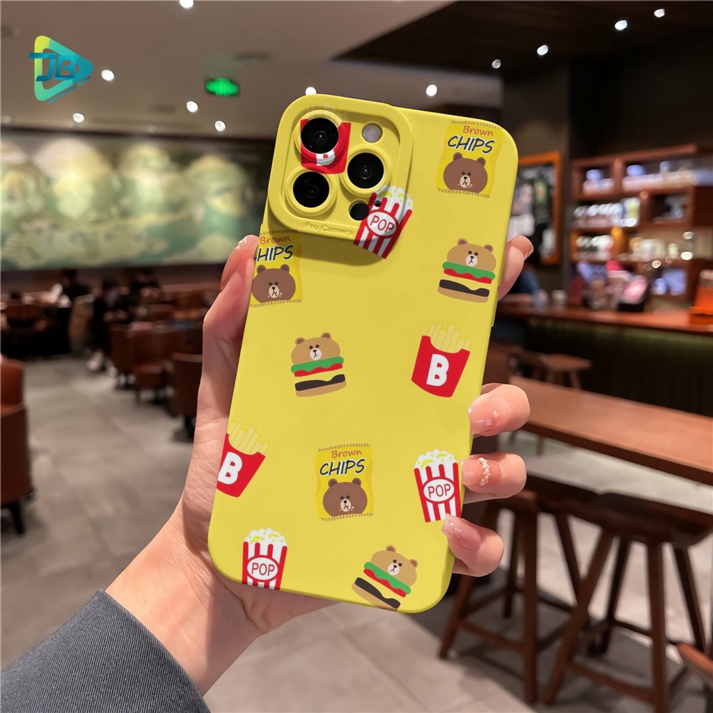 CUSTOM CASE SOFTCASE SILIKON PROCAMERA YUMMY CUSTOM IPHONE 6 6S 7 7+ 8 8+ X XS MAX 11 12 13 14 PRO MAX JB7574