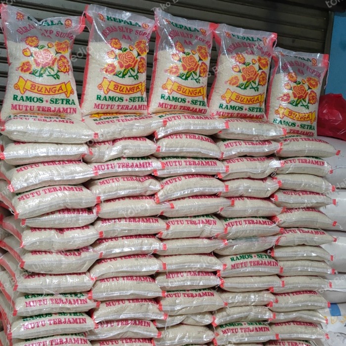 

Beras Bunga premium 5 kg