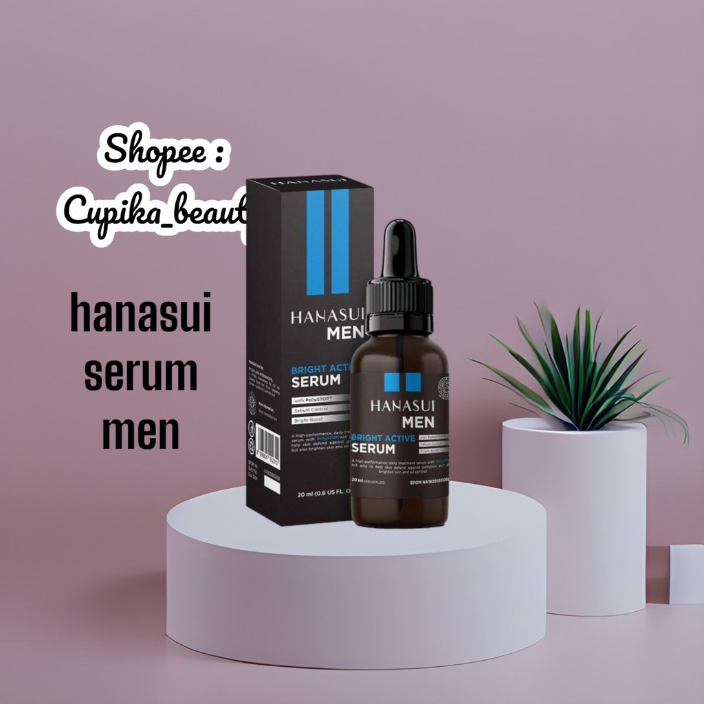 &lt;cb.x&gt; hanasui serum men original -- serum wajah pria hanasui man 20 ml