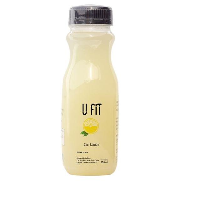 

★ Asli Untuk Diet U FIT Lemon 250ml DIET LANGSING DIET Jus Diet ▲