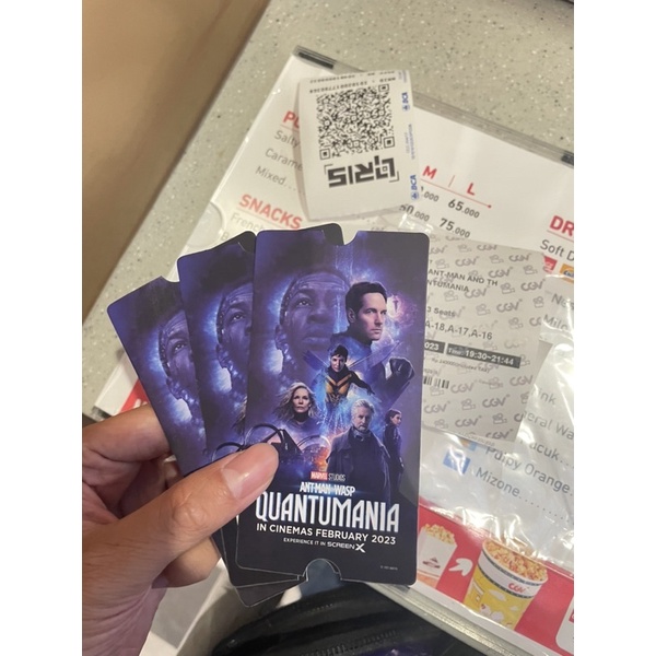 Collectible Ticket Ant Man original CGV