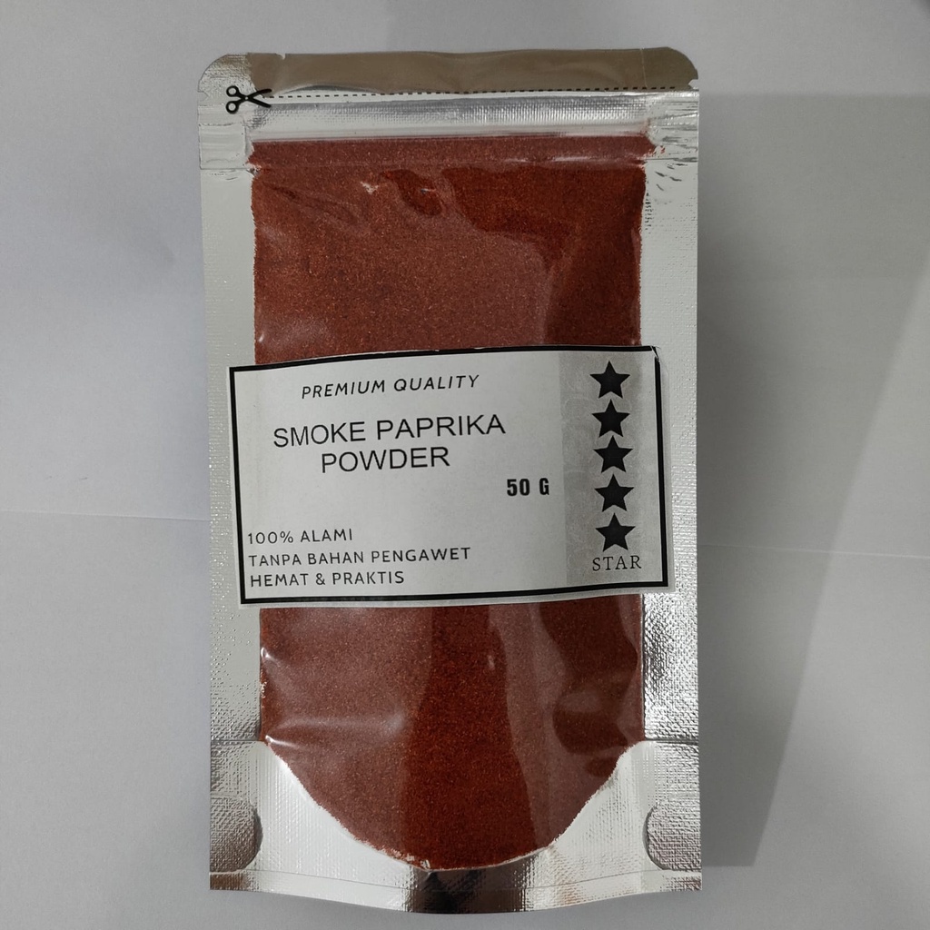 Smoke Paprika Bubuk 50gr / Ground Paprika / Paprika Powder / Paprika Merah / Rempah / Bumbu Dapur