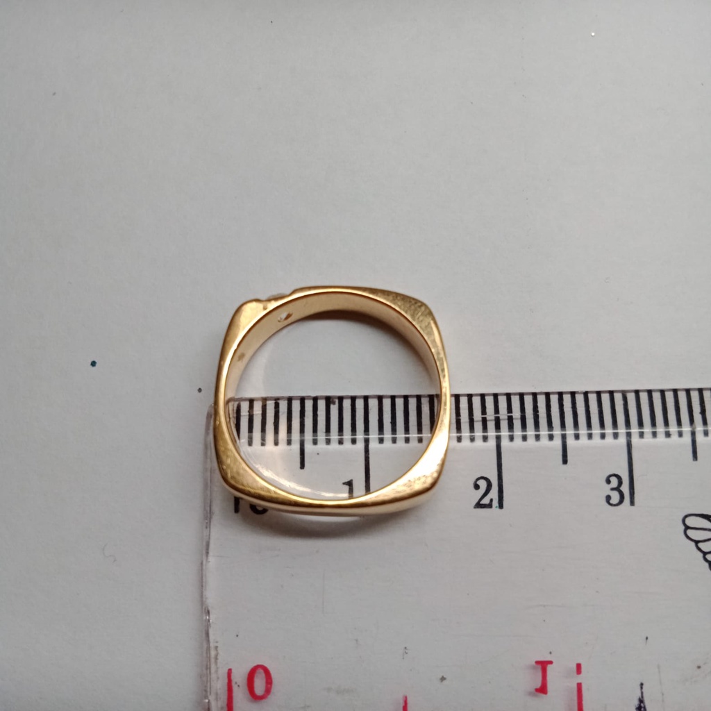 Cincin emas 17k - 4.25 gr kadar 750 - 4303