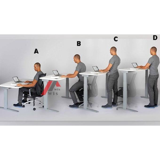 meja kantor resepsionis minimalis