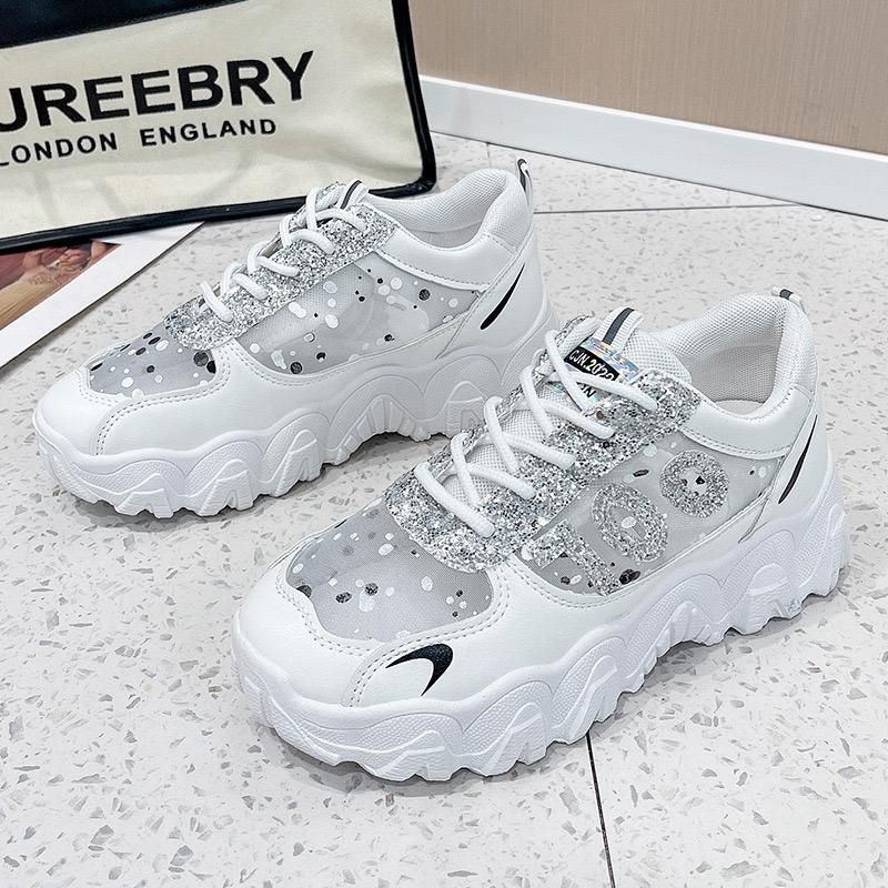 5011 Sepatu Wanita Import Sneakers Kasual Kekinian