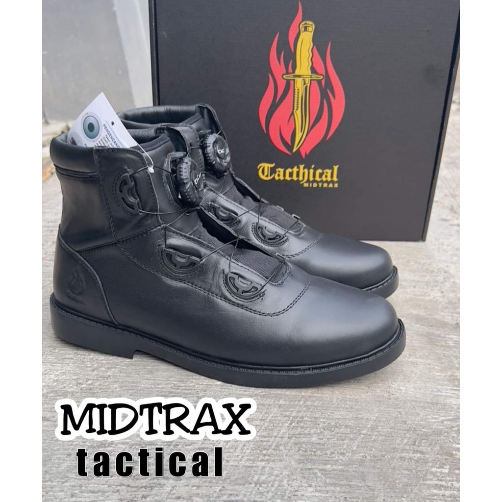 sepatu tactical midtrack new 6inc doff tali putar