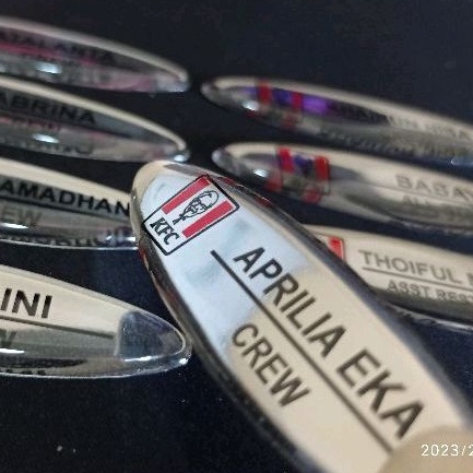 

nametag Kfc nama dada Kfc