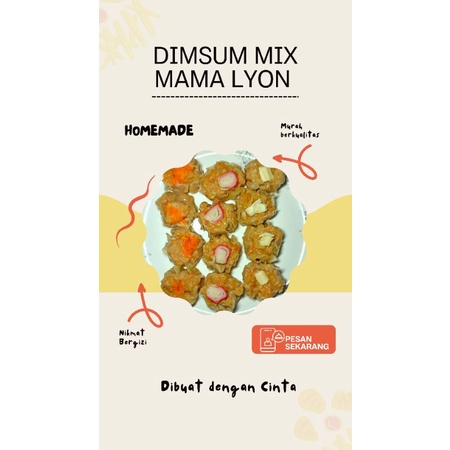 

Dimsum Ayam Udang Mix Halal dan Murah (FROZEN)