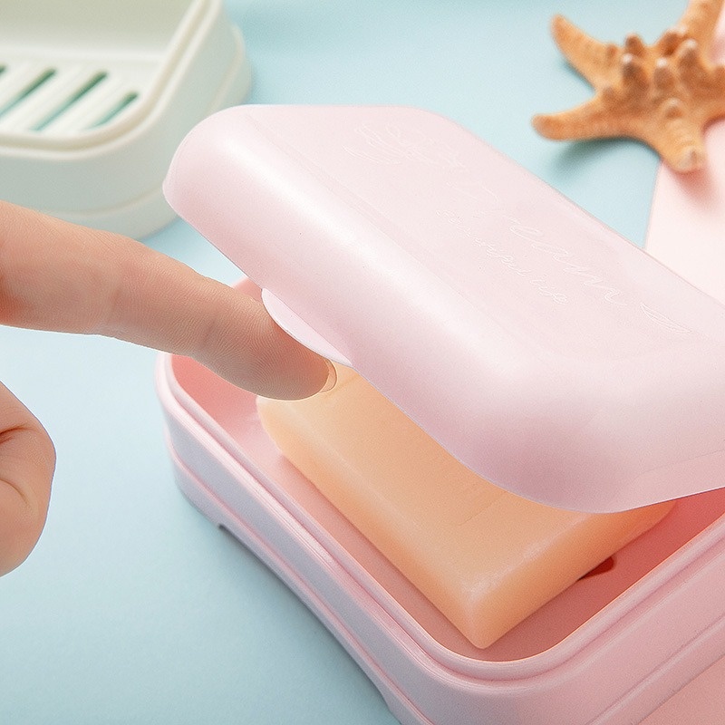 FYGALERY HL0314 Tempat Sabun Batang Motif Kotak Sabun Mandi Batangan Tempat Sabun Mandi Murah