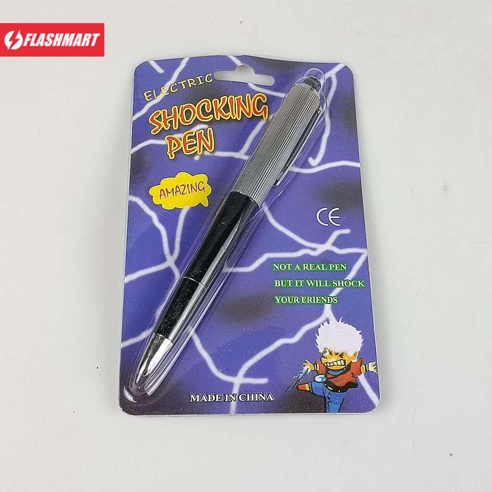 Flashmart Mainan Setrum Pulpen Palsu Shocking Pen - PN021