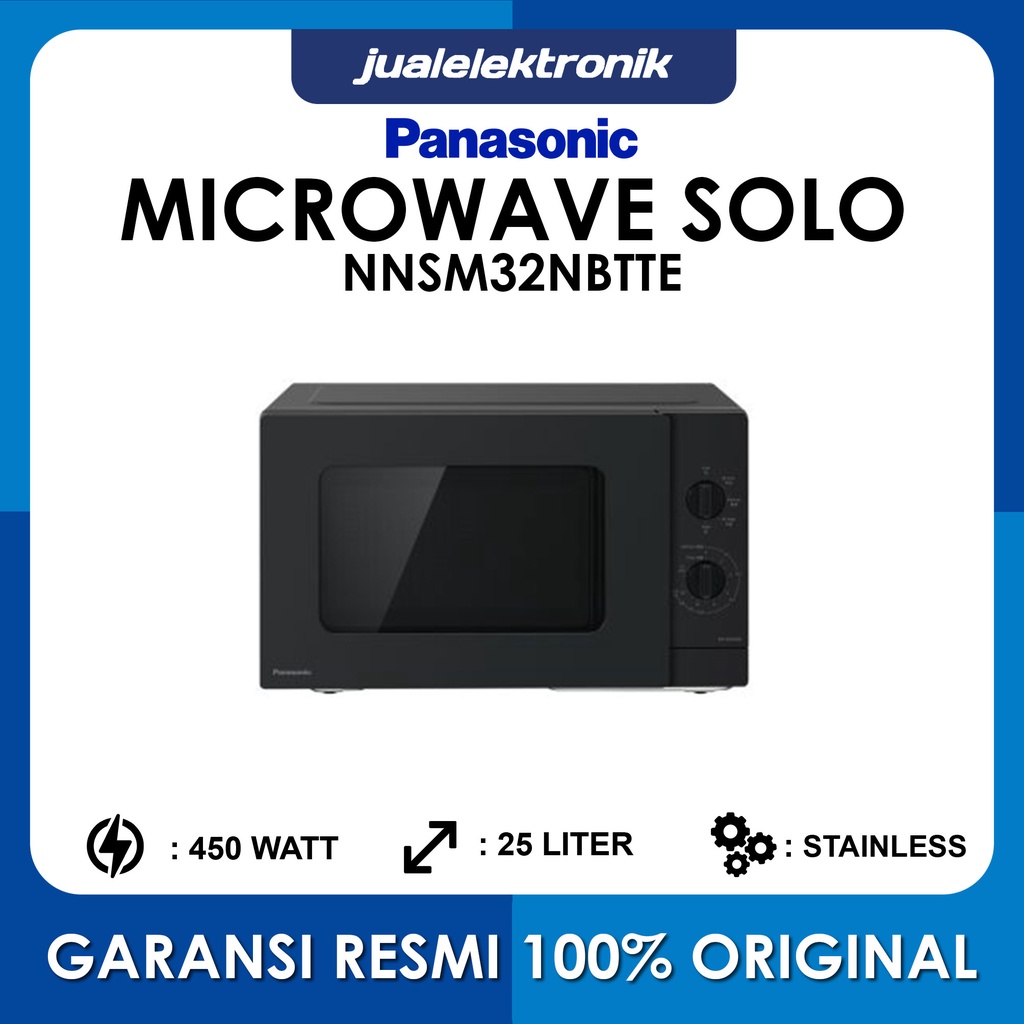 Panasonic NNSM32NBTTE – Microwave Solo 450 Watt 25 Liter Manual