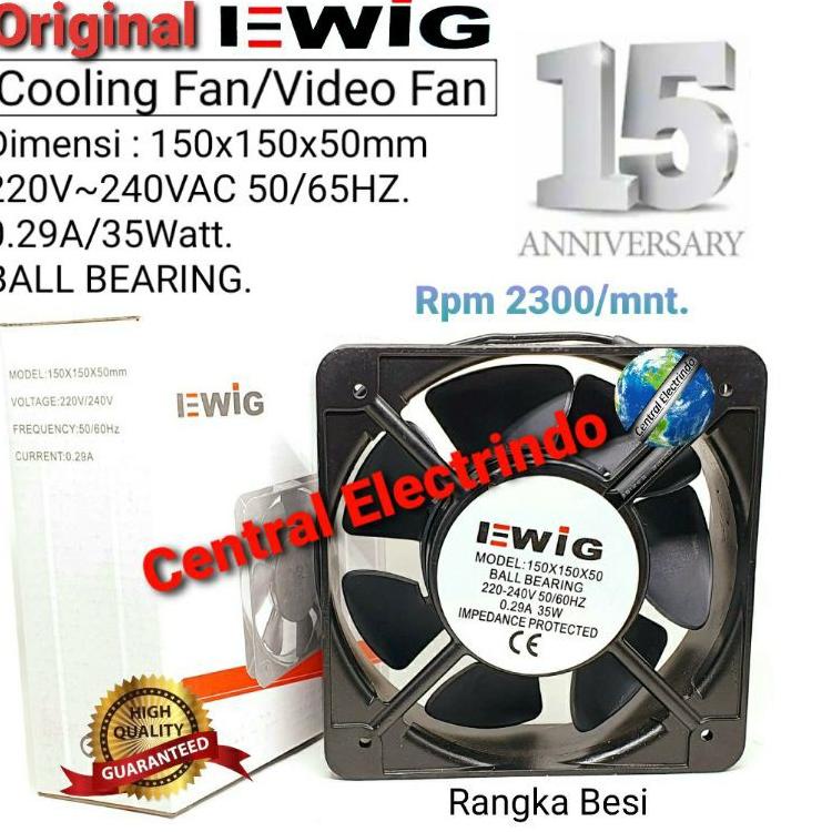 ➹ Cooling Fan Video Fan x50mm Ball Bearing EWIG. ♡