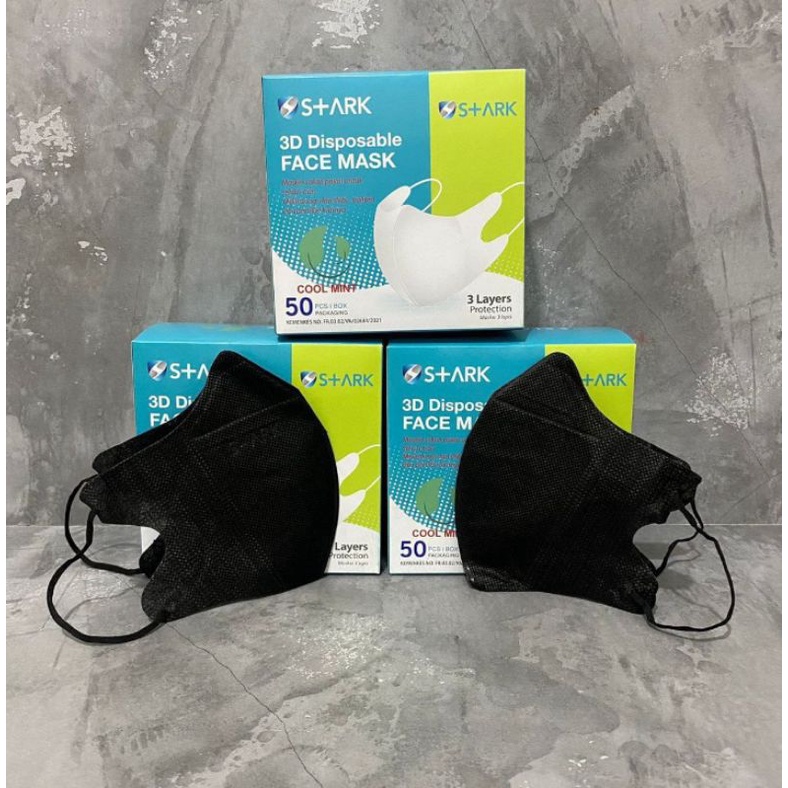 Duckbill Hitam / Masker Duckbill - Hitam isi 50 / Masker Duckbill Hitam / Duckbill Hitam