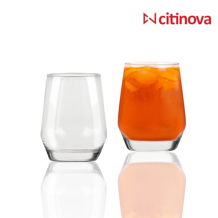 Gelas Kaca Citinova Florida 6 Pcs
